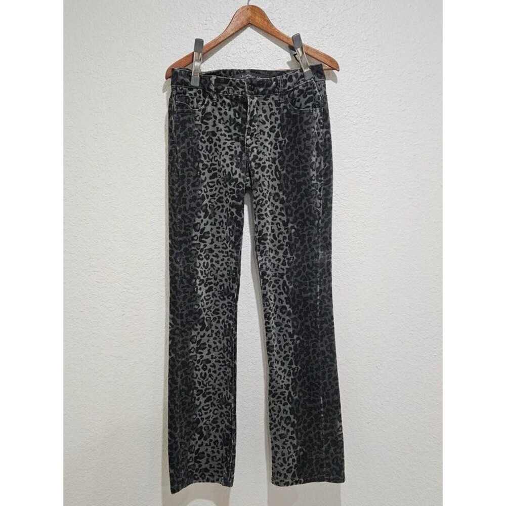 statement jeans, Y2K style, alternative, edgy, Christopher Blue, women’s size 4.